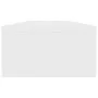 Soporte para pantalla madera contrachapada blanco 100x24x13 cm de vidaXL, Soportes para monitores y televisor - Ref: Foro24-8...