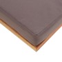 Fußstütze und Kissen massives Akazienholz dunkelgrau 66x66x36 cm von vidaXL, Osmanen - Ref: Foro24-46511, Preis: 73,52 €, Rab...
