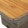 3-piece garden dining set with gray synthetic rattan cushions by , Garden sets - Ref: Foro24-3277399, Price: 431,00 €, Discou...
