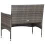 4-piece garden furniture set and gray synthetic rattan cushions by vidaXL, Garden sets - Ref: Foro24-45812, Price: 226,27 €, ...