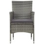 4-piece garden furniture set and gray synthetic rattan cushions by vidaXL, Garden sets - Ref: Foro24-45812, Price: 226,27 €, ...