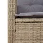 3-piece garden dining set with beige synthetic rattan cushions by , Garden sets - Ref: Foro24-3277421, Price: 400,32 €, Disco...