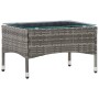 4-piece garden furniture set and gray synthetic rattan cushions by vidaXL, Garden sets - Ref: Foro24-45812, Price: 226,27 €, ...