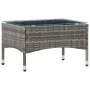 4-teiliges Gartenmöbel-Set und graue synthetische Rattankissen von vidaXL, Gartensets - Ref: Foro24-45812, Preis: 226,11 €, R...