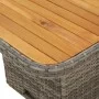 5-piece garden dining set with gray synthetic rattan cushions by , Garden sets - Ref: Foro24-3277400, Price: 726,46 €, Discou...