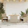 Sillas y mesita de jardín 3 piezas ratán sintético cojín beige de , Conjuntos de jardín - Ref: Foro24-365126, Precio: 199,30 ...