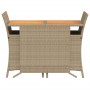 Gartenstühle und Tisch 3 Stück synthetisches Rattan beige Kissen von , Gartensets - Ref: Foro24-365126, Preis: 196,70 €, Raba...