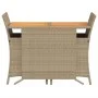 Sillas y mesita de jardín 3 piezas ratán sintético cojín beige de , Conjuntos de jardín - Ref: Foro24-365126, Precio: 199,30 ...