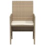 Gartenstühle und Tisch 3 Stück synthetisches Rattan beige Kissen von , Gartensets - Ref: Foro24-365126, Preis: 196,70 €, Raba...