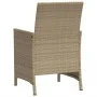 Sillas y mesita de jardín 3 piezas ratán sintético cojín beige de , Conjuntos de jardín - Ref: Foro24-365126, Precio: 199,30 ...