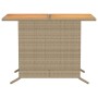 Gartenstühle und Tisch 3 Stück synthetisches Rattan beige Kissen von , Gartensets - Ref: Foro24-365126, Preis: 196,70 €, Raba...