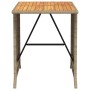Gartenstühle und Tisch 3 Stück synthetisches Rattan beige Kissen von , Gartensets - Ref: Foro24-365126, Preis: 196,70 €, Raba...