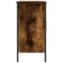 Waschbeckenschrank aus Holzwerkstoff, geräucherte Eiche, 60 x 30 x 60 cm von , Schminktische - Ref: Foro24-842448, Preis: 61,...