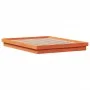 Estructura de cama LED madera maciza pino marrón cera 150x200cm de , Camas y somieres - Ref: Foro24-844415, Precio: 140,80 €,...