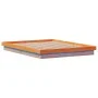 Estructura de cama LED madera maciza pino marrón cera 150x200cm de , Camas y somieres - Ref: Foro24-844415, Precio: 140,80 €,...