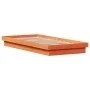 LED bed frame solid pine wood wax brown 90x190 cm by , Beds and slatted bases - Ref: Foro24-844420, Price: 104,76 €, Discount: %
