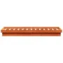 Estructura de cama LED madera maciza pino marrón cera 135x190cm de , Camas y somieres - Ref: Foro24-844422, Precio: 119,06 €,...