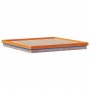 Estructura de cama LED madera maciza pino marrón cera 180x200cm de , Camas y somieres - Ref: Foro24-844417, Precio: 149,33 €,...