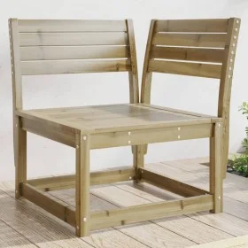 Garden corner sofa impregnated pine wood 73x73x78 cm by , Outdoor sofas - Ref: Foro24-844668, Price: 72,37 €, Discount: %