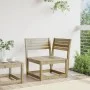 Garden corner sofa impregnated pine wood 73x73x78 cm by , Outdoor sofas - Ref: Foro24-844668, Price: 72,37 €, Discount: %