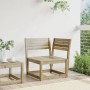Gartenecksofa aus imprägniertem Kiefernholz 73x73x78 cm von , Outdoor-Sofas - Ref: Foro24-844668, Preis: 73,04 €, Rabatt: %