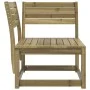 Garden corner sofa impregnated pine wood 73x73x78 cm by , Outdoor sofas - Ref: Foro24-844668, Price: 72,37 €, Discount: %