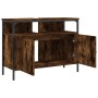 Waschbeckenschrank aus Holzwerkstoff, geräucherte Eiche, 80 x 30 x 60 cm von , Schminktische - Ref: Foro24-842443, Preis: 55,...