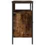 Waschbeckenschrank aus Holzwerkstoff, geräucherte Eiche, 80 x 30 x 60 cm von , Schminktische - Ref: Foro24-842443, Preis: 55,...