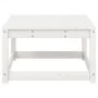 Massiver Gartenhocker aus weißem Kiefernholz von , Outdoor-Sofas - Ref: Foro24-844680, Preis: 48,90 €, Rabatt: %