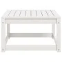 Massiver Gartenhocker aus weißem Kiefernholz von , Outdoor-Sofas - Ref: Foro24-844680, Preis: 48,90 €, Rabatt: %