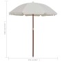 Sonnenschirm mit sandfarbenem Stahlmast 180 cm von vidaXL, Sonnenschirme - Ref: Foro24-47798, Preis: 35,70 €, Rabatt: %