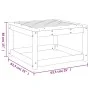 Douglas-Gartenhocker aus massivem Holz von , Outdoor-Sofas - Ref: Foro24-844682, Preis: 39,75 €, Rabatt: %