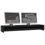 Tischhalterung für schwarzen Sperrholzschirm 100x24x13 cm von vidaXL, Monitor- und TV-Ständer - Ref: Foro24-800334, Preis: 41...