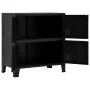 Baúl de almacenaje industrial acero negro 75x40x80 cm de vidaXL, Baúles de almacenamiento - Ref: Foro24-145358, Precio: 146,5...