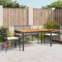 5-teiliges Gartenmöbel-Set mit schwarzen synthetischen Rattankissen von , Gartensets - Ref: Foro24-3213568, Preis: 459,10 €, ...