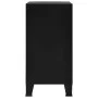Industrieller Aufbewahrungskoffer aus schwarzem Stahl, 75 x 40 x 80 cm von vidaXL, Aufbewahrungskisten - Ref: Foro24-145358, ...