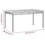 7-piece garden dining set and black synthetic rattan cushions by , Garden sets - Ref: Foro24-3213563, Price: 486,67 €, Discou...
