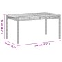 5-teiliges Gartenmöbel-Set mit schwarzen synthetischen Rattankissen von , Gartensets - Ref: Foro24-3213568, Preis: 418,49 €, ...