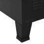 Industrieller Aufbewahrungskoffer aus schwarzem Stahl, 75 x 40 x 80 cm von vidaXL, Aufbewahrungskisten - Ref: Foro24-145358, ...