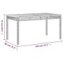 5-piece garden dining set with gray synthetic rattan cushions by , Garden sets - Ref: Foro24-3213577, Price: 486,02 €, Discou...