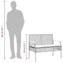 3-piece garden dining set with gray synthetic rattan cushions by , Garden sets - Ref: Foro24-3213575, Price: 359,32 €, Discou...