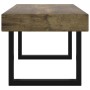 MDF and iron coffee table dark brown and black 90x45x40 cm by vidaXL, Coffee table - Ref: Foro24-286100, Price: 98,88 €, Disc...