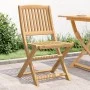 Klappbare Gartenstühle 4 Stück Akazienholz 57x49x90 cm von , Gartenstühle - Ref: Foro24-365744, Preis: 179,58 €, Rabatt: %