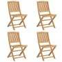 Klappbare Gartenstühle 4 Stück Akazienholz 57x49x90 cm von , Gartenstühle - Ref: Foro24-365744, Preis: 179,58 €, Rabatt: %