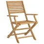Klappbare Gartenstühle 4 Stück Akazienholz 54,5 x 61,5 x 86,5 cm von , Gartenstühle - Ref: Foro24-365738, Preis: 170,20 €, Ra...
