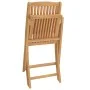 Klappbare Gartenstühle 4 Stück Akazienholz 57x49x90 cm von , Gartenstühle - Ref: Foro24-365744, Preis: 179,58 €, Rabatt: %