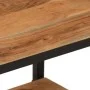 Estante de pared madera maciza de acacia y hierro 40x30x50 cm de , Muebles de baño - Ref: Foro24-372749, Precio: 48,91 €, Des...
