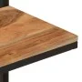 Estante de pared madera maciza de acacia y hierro 40x30x50 cm de , Muebles de baño - Ref: Foro24-372749, Precio: 48,91 €, Des...