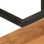 Estante de pared madera maciza de acacia y hierro 40x30x50 cm de , Muebles de baño - Ref: Foro24-372749, Precio: 48,91 €, Des...