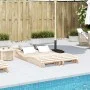 Sonnenliegen aus massivem Kiefernholz, 2 Einheiten, 205 x 60 x 31,5 cm von , Liegen - Ref: Foro24-832573, Preis: 157,88 €, Ra...
